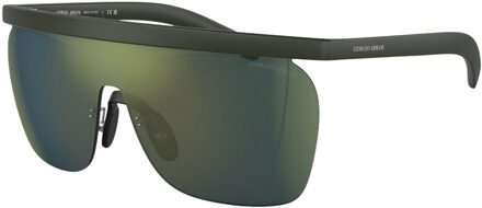 Giorgio Armani Mannen Zonnebril 133/00/130 mm Acetaat Zwart - One Size