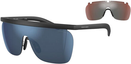 Giorgio Armani Mannen Zonnebril 52/21/140 mm Acetaat Zwart - One Size