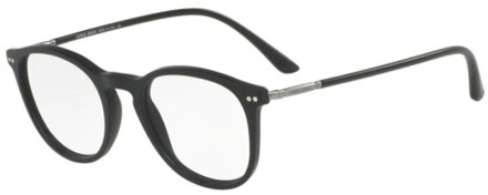 Giorgio Armani Matte Black Eyewear Frames Giorgio Armani , Black , Unisex - 52 MM