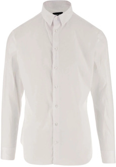 Giorgio Armani Shirts Giorgio Armani , White , Heren - 2Xl,Xl,L