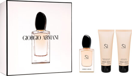 Giorgio Armani Sì cadeauset, 3-delig