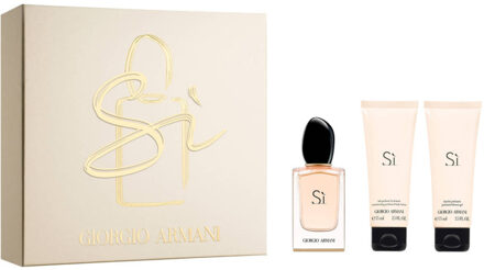 Giorgio Armani Sì cadeauset, 3-delig