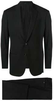 Giorgio Armani Single Breasted Suits Giorgio Armani , Black , Heren - 2Xl,Xl,M,3Xl,4Xl