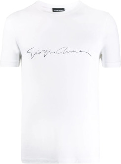 Giorgio Armani t-shirt Giorgio Armani , White , Heren - 2XL