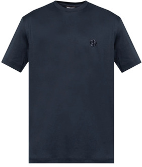 Giorgio Armani T-shirts Giorgio Armani , Blue , Heren - L