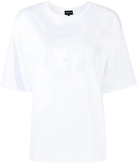 Giorgio Armani T-Shirts Giorgio Armani , White , Dames - S,2Xs