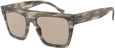 Giorgio Armani Unisex Zonnebril 52/20/140 mm Acetaat - maat Bruin