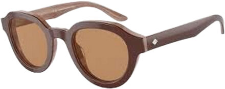 Giorgio Armani Vrouwen Zonnebril 51/22/145 mm Acetaat Bruin - One Size