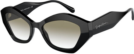Giorgio Armani Vrouwen Zonnebril 51/22/145 mm Acetaat Zwart