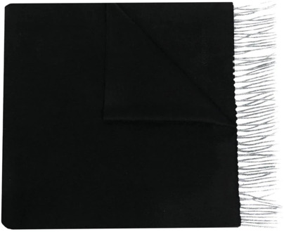 Giorgio Armani Winter Scarves Giorgio Armani , Black , Heren - ONE Size