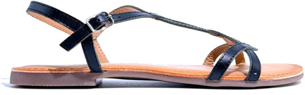 Gioseppo Flat Sandals Gioseppo , Black , Dames - 38 EU