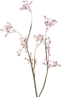Gipskruid/gypsophila - kunstbloemen - takken - roze - 66 cm - Kunstbloemen