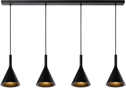 GIPSY Hanglamp 4xE27 - Zwart