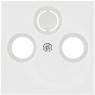 GIRA Afdekplaat St55 Coax Wit