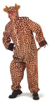 Giraffe Kostuum Voor Volwassenen 58-60 (2xl/3xl) Bruin