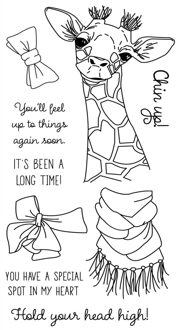 Giraffe stempel Clear Stempel voor Scrapbooking Transparante Siliconen Rubber DIY Fotoalbum Decor F2