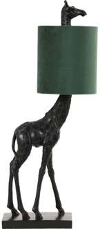 Giraffe Tafellamp Zwart