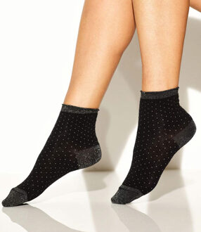 Girardi sokken Germana zwart met stippen - Sokken, één maat