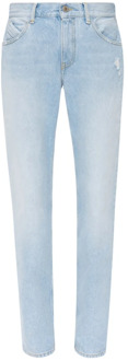 Girlfriend jeans The Attico , Blue , Dames - W26,W28,W27