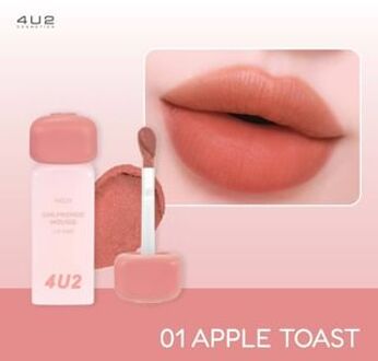 Girlfriends' Mousse Lip Tint 01 Apple Toast
