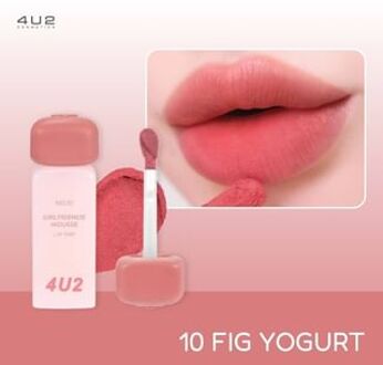 Girlfriends' Mousse Lip Tint 10 Fig Yogurt