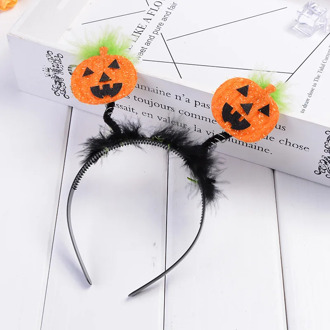 Girls Headband Halloween Party Headwrap Baby Headbands Headwear Girls Fancy Pumpkin Holiday Girls Headband Kids Hair Braided