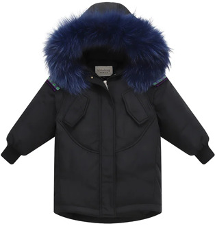 Girls Winter Down Jacket 2020 Korean Fashion Kids Thicken Warm Mid-Long Outerwear Children Girl 110-160 Parkas Coat CYF158
