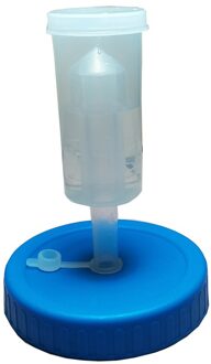 Gisting Deksel Deksel Met One-Way Uitlaatkleppen Fermenteren Deksels Kit Voor Brede Mond Mason Potten 86Mm Hogard Blauw