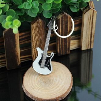 Gitaar Sleutelhanger Gesp Sleutelhanger Ring Auto Accessoires Fabriek Prijs AUG15