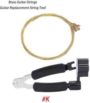 Gitaaraccessoires set kit Plectrums Gitaar Capo Gitaarband Tuner / Vingertopbeschermer / Gitaarhaak Onderdelen Accessoires Bronzed