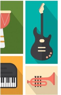 Gitaarakkoorden- Gitaartabs Notenschrift- Bladmuziek (Pocket Size mini) Colory- Allets Comfort - (ISBN:9789464057676)