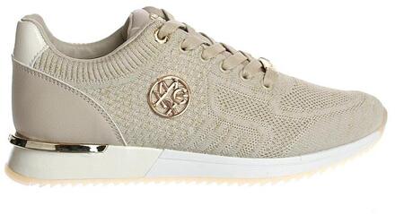 Gitte Glitter Sneaker  Beige