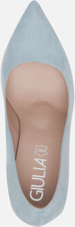 Giulia Pumps blauw Imitatiesuede 140378 - 42