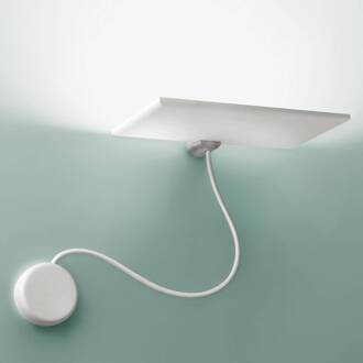 GiuUp LED uplght wandlamp decentraal 40W, wit wit, zilver