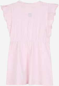 Givenchy Babymeisjes Glitter Logo Jersey Jurk in Roze