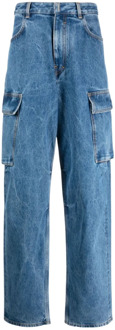 Givenchy Blauwe Jeans Givenchy , Blue , Heren - W30,W29