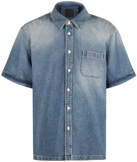 Givenchy Blouses & Shirts Givenchy , Blue , Heren - XL