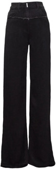 Givenchy Flared Jeans voor vrouwen Givenchy , Black , Dames - W29,W28,W26,W27