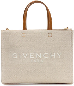 Givenchy G-Tote Kleine Tas Givenchy , Beige , Dames - ONE Size