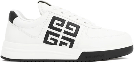 Givenchy G4 Low-top Sneakers Zwart Wit Givenchy , White , Heren - 41 EU