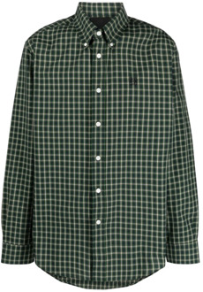 Givenchy Groene shirts voor heren Aw23 Givenchy , Green , Heren - L,M