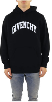 Givenchy Heren Classic Fit Hoodie Zwart Givenchy , Black , Heren - M