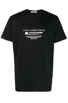 Givenchy Heren Podium T-Shirt Givenchy , Black , Heren - XS