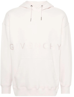 Givenchy Hoodie met logo print Givenchy , Pink , Heren - L,M,S