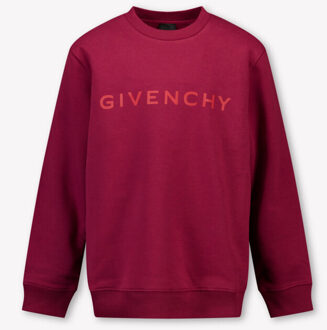 Givenchy Kinder jongens trui in Bordeaux - 140