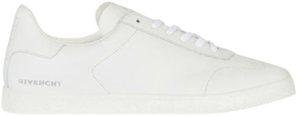 Givenchy Leren Sneakers - Wit Givenchy , White , Heren - 44 Eu,45 Eu,42 Eu,43 EU