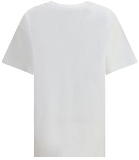 Givenchy Logo Grafisch T-shirt met Korte Mouwen Wit