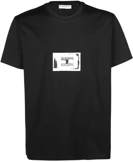 Givenchy Logo Patch T-shirt Givenchy , Black , Heren - S,Xs