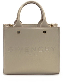 Givenchy Mini G-Tote Handtas Givenchy , Beige , Dames - ONE Size