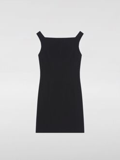 Givenchy Mini-jurk Mouwloos Vierkante Hals Zwart
